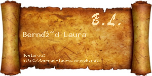 Bernád Laura névjegykártya